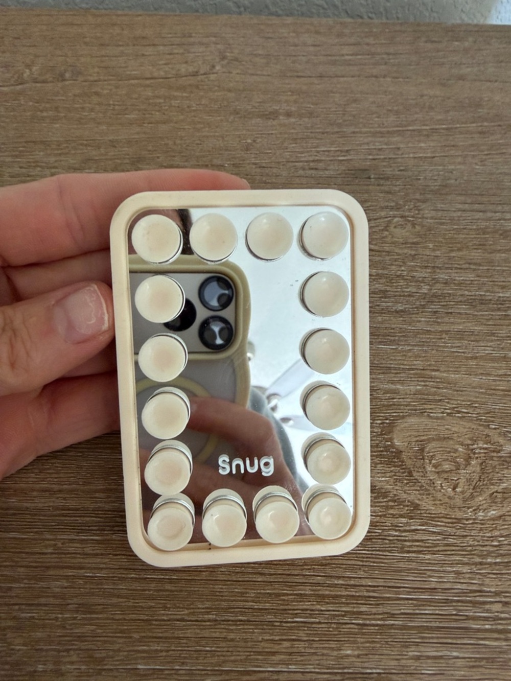 Octobuddy with mirror- Cream